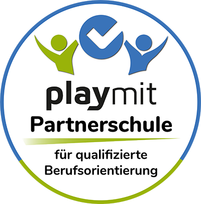 Playmit Partnerschule Logo