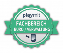 Urkunde Fachbereich Büro/Verwaltung Logo