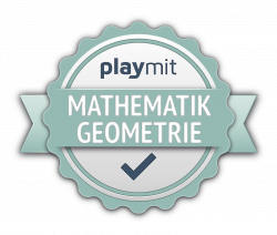 Urkunde Mathematik Geometrie Level 1 Logo