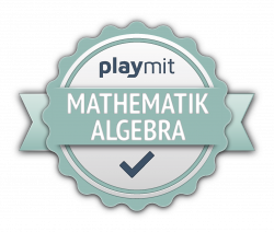 Urkunde Mathematik Algebra Level 2 Logo
