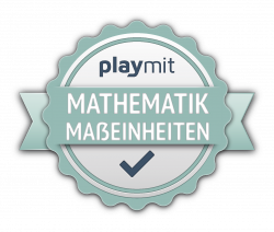 Urkunde Mathematik Maßeinheiten Logo
