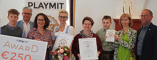 „Playmit“-Awards: zehn Schulen ausgezeichnet