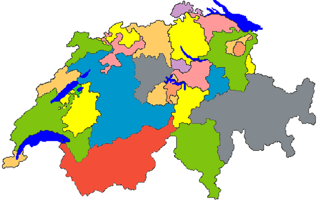 Klicke auf Tessin (TI)
